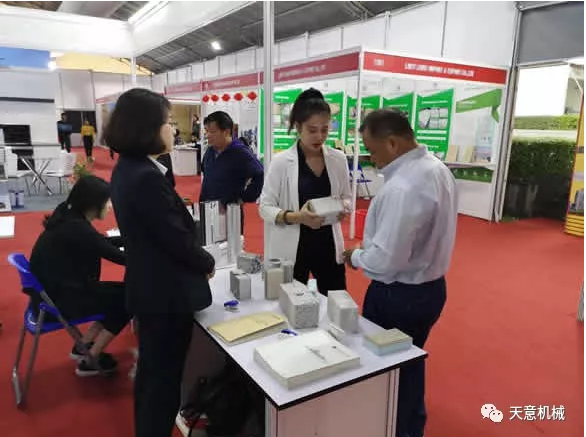 陽春三月，天意機(jī)械亮相2019年越南河內(nèi)建材展